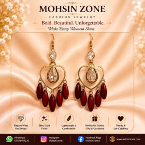 CLESTIAL TEADROP EARRINGS